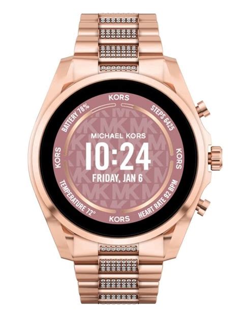 Michael Kors Access Unisex Gen 6 Bradshaw Smartwatch: Two 